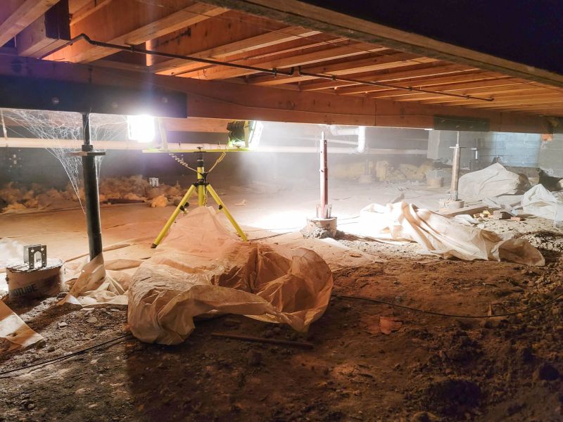 Crawlspace Water Restoration