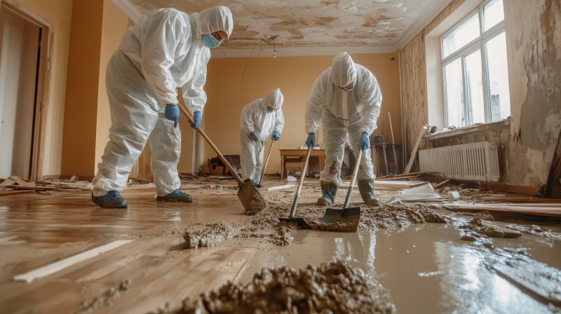 Flooded Basement Cleanup